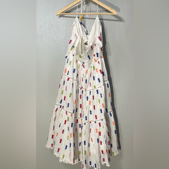 Farm Rio Anthropologie Pineapple Dress - Size M - Picture 4 of 8